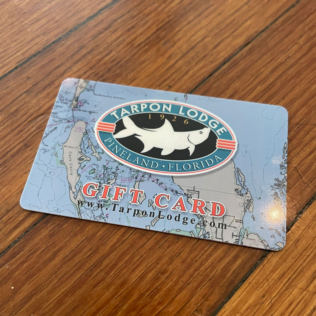 Tarpon Lodge Gift Card Tarpon Lodge Gift Shop